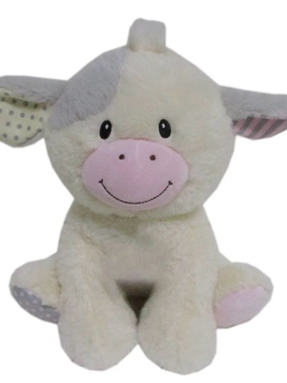 Way to Celebrate Cow Plush Cream 10 in, Walmart 321790 Eco Friendly Celebrations